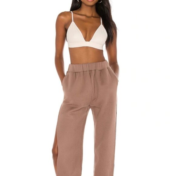 NWT Free People Katrina Cream Vegan Leather Bralette Bra Vegan Revolve Boho - Picture 6 of 7